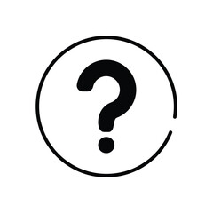 Question Mark vector icon