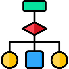 Flow Chart Icon