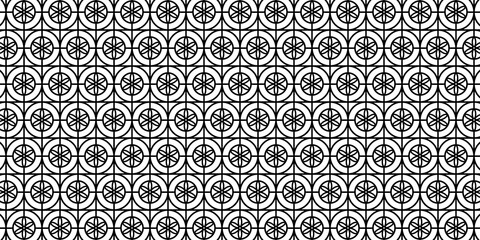 Black and white ornamental design seamless abstract pattern jpg.