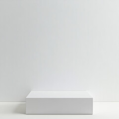 White Podium Minimalist.