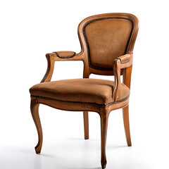 The classic chair isolated on a white background