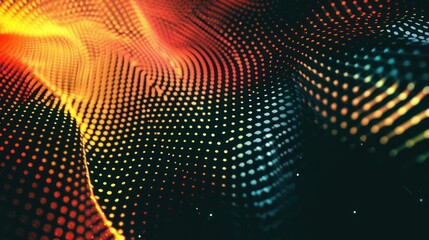 Obraz premium Abstract Digital Wave