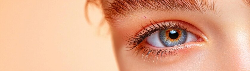 Closeup of a teenage girl with acne around her mouth, looking down thoughtfully