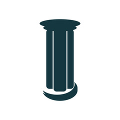 Pillar Logo Vector Template Icon