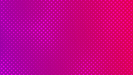 Colorful halftone background with dots