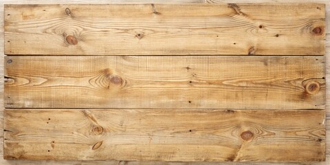 Naklejka premium Light brown wooden plank with rustic texture, wood, brown, texture, background, rustic, vintage, aged, weathered, rough