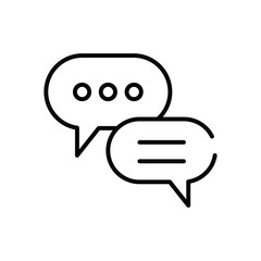 Speech Bubble  vector icon
