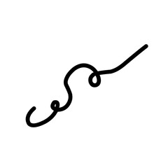 Waves line set. Wave ornament pattern. Set of wavy zigzag lines. Wave thin line background. Vector zigzag and wavy horizontal underline. Vector illustration