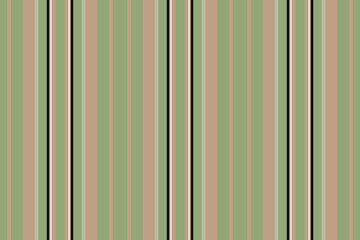 Panel texture fabric vertical, relief textile stripe lines. Picnic vector seamless pattern background in pastel and orange colors.