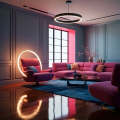 Businessman hand working on laptop computer on wooden desk as concept and technology social media network diagram