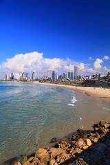 Naklejka premium South Tel Aviv skyline