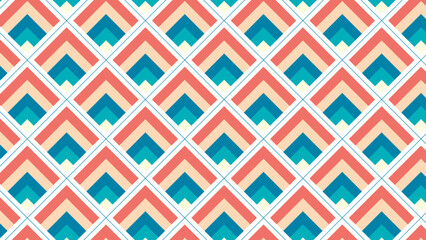 Seamless pattern with shapes, simple pattern background