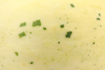 Fresh ripe honeydew melon as background, closeup