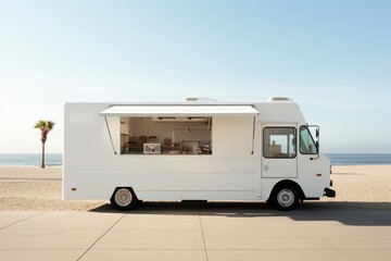 Truck transportation vehicle van.