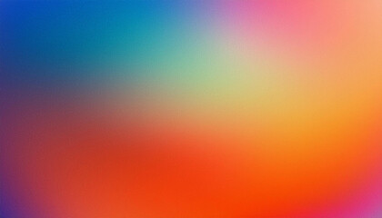 Obraz premium Colorful Grain Texture Background. Modern Noise Effect and Blurred Background. Abstract Gradient Color, Retro Film Grainy Blur Design for Template, Poster, Cover, Banner