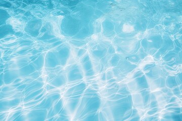 Fototapeta premium Serene blue water ripple texture