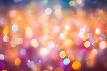 Fototapeta premium Colorful bokeh lights background