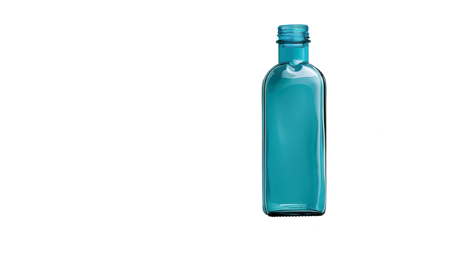 Empty Smart Bottle isolated on transparent background, PNG