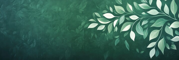 Serene Leaf Patterns, A Minimalist Nature-Inspired Background for Creative Projects