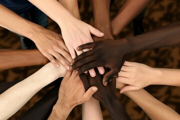 Unity through diverse hands together