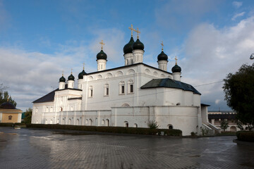 Astrakhan Astrakhan Kremlin on a cloudy summer day