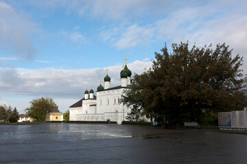Astrakhan Astrakhan Kremlin on a cloudy summer day