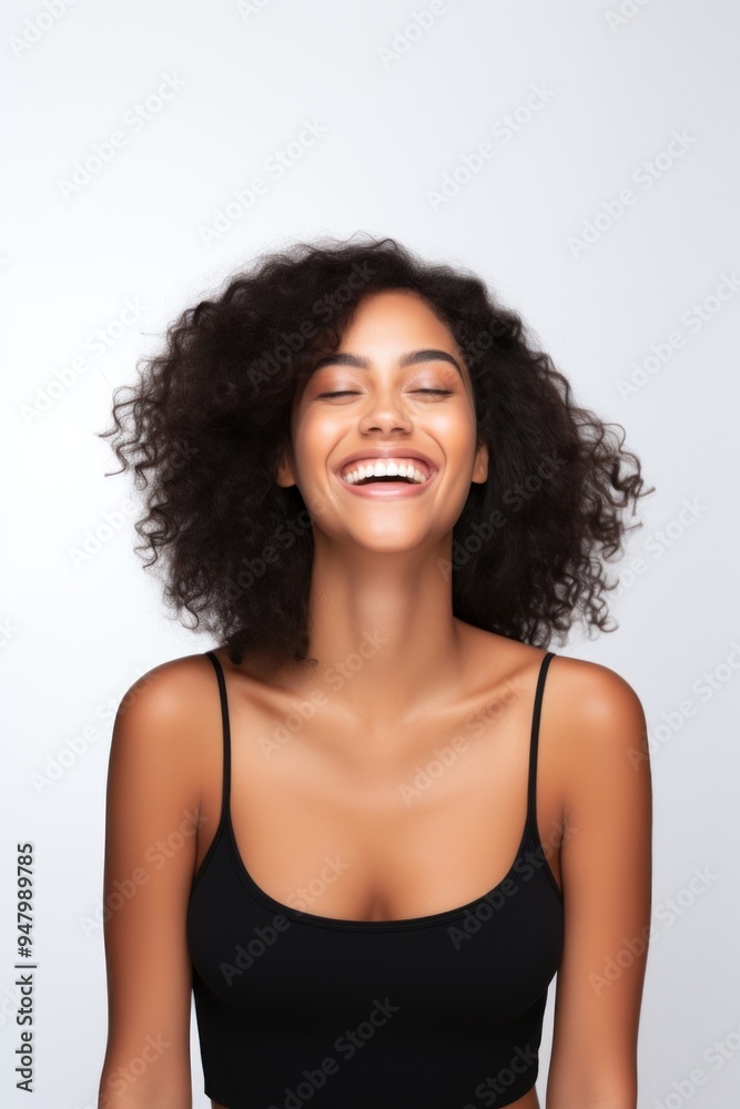 Canvas Prints laughing portrait adult smile.