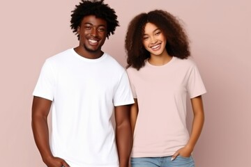 Obraz premium Laughing portrait t-shirt apparel.