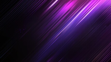 Abstract Purple and Blue Diagonal Lines with Glowing Highlights