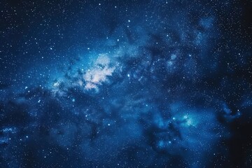 Obraz premium Vast starry night sky background