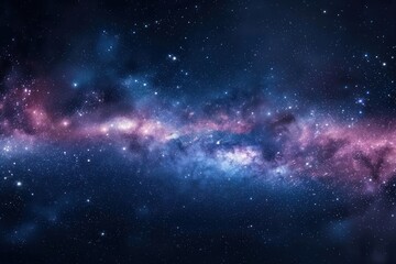 Fototapeta premium Vast cosmic galaxy background image
