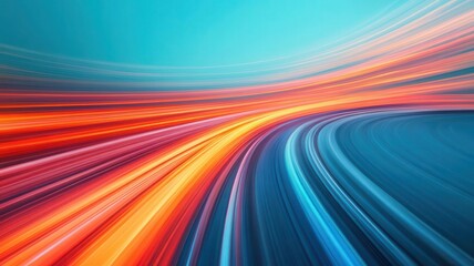 Depict speed lines shooting out from multiple directions