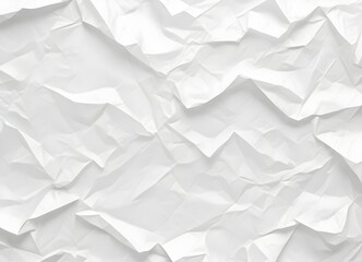 Fototapeta premium Colorful White Paper Texture Crumpled Background Packaging Digital Graphic Design