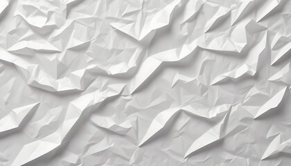 Fototapeta premium Colorful White Paper Texture Crumpled Background Packaging Digital Graphic Design