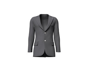 Businessman suit on transparent background