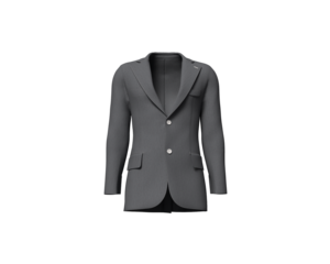 Businessman suit on transparent background