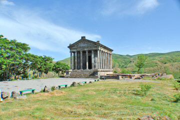 The Garni Temple the only standing Greco-Roman colonnaded building in Armenia.