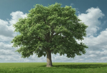 Fototapeta premium tree in the field