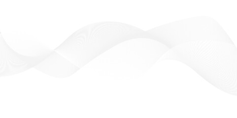 Abstract line art waves and white line stripes Abstract white smooth wave on a white background. Wave line background with smooth shape. 