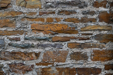 Natural Stone Wall. Mosaic Background and Texture for text or image.
