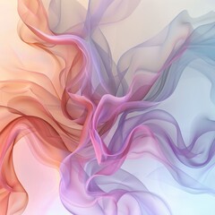 Obraz premium Beautiful colored background. A soft, trending gradient background in smooth modern tones. An abstract composition with smooth dynamic shapes.