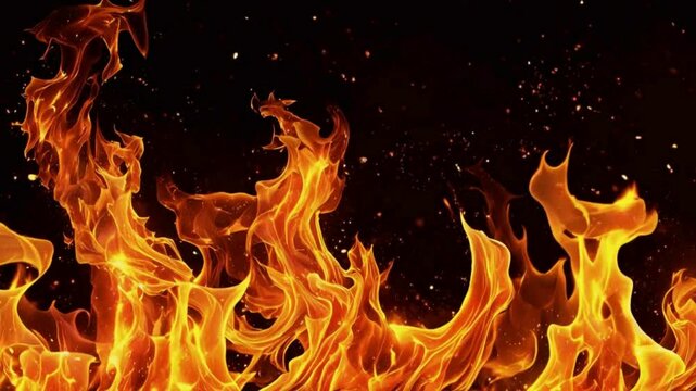 fire flames background