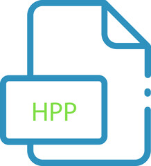 HPP line document icon