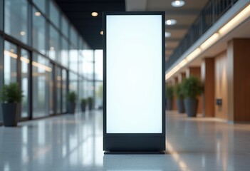 Elevate Your Brand with a Custom Digital Lightbox Stand: Realistic Mockup