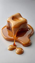 melted caramel poster