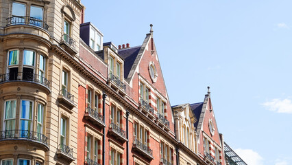 Fototapeta premium A classic European cityscape with elegant historic building