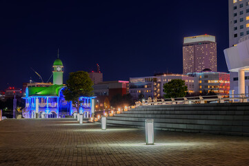 Fototapeta premium みなとみらい21の夜景