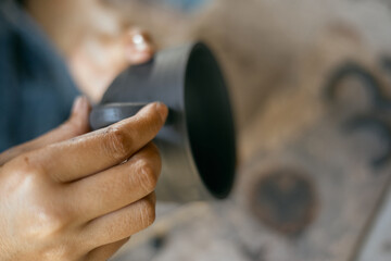 Ceramic workshop.