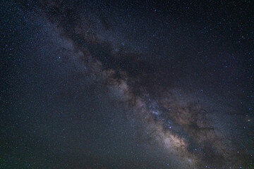 A stunning view of the Milky Way galaxy at Great Basin National Park.