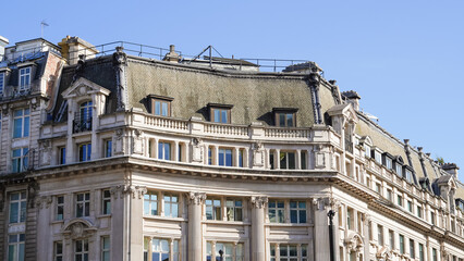 A charming European urban landscape with historic buildings